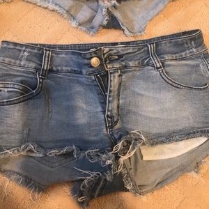 jean shorts
